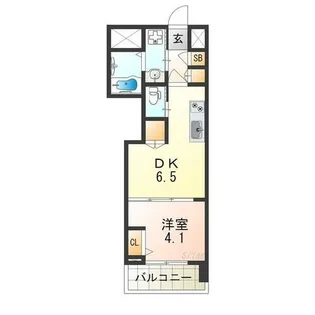 クローバー・グランデ我孫子【10階】の間取り