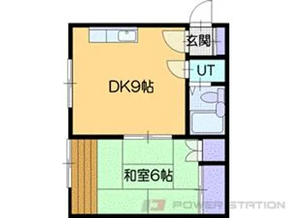 Park TownA・B(パークタウンA・B)【1階】の間取り