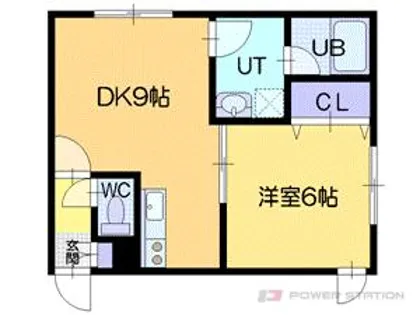 サンサーラ若葉【2階】の間取り
