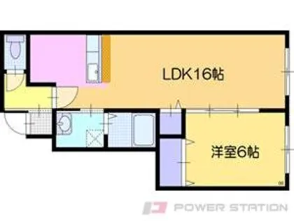 ブリアンコリーヌ【1階】の間取り