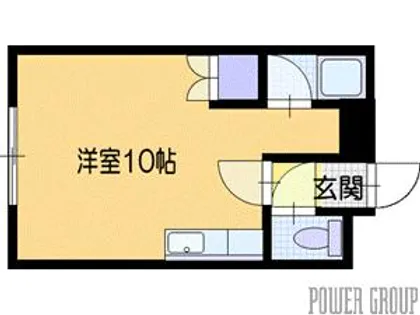 A・Sハイツ(S)【1階】の間取り