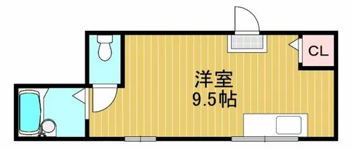 エルヴェウエダ【1階】の間取り