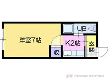 パレス4415【1階】の間取り