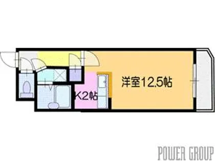 アムール文京台【2階】の間取り