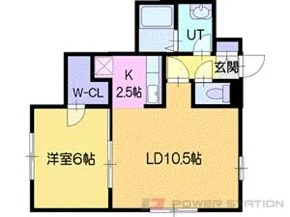 スノーチャイルド一番町【2階】の間取り