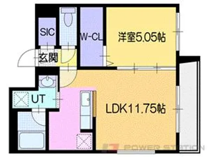 OAZO東雲(オアーゾ)【4階】の間取り