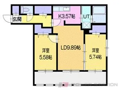 SHIRAZ【1階】の間取り