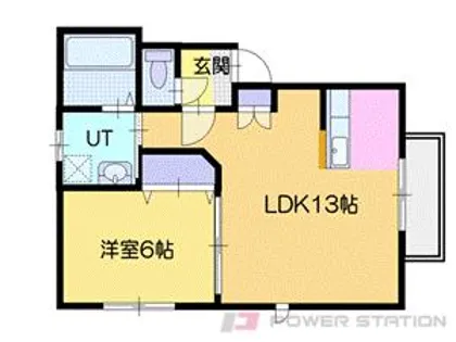 アイリスⅠ【1階】の間取り