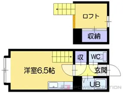 サンロード【1階】の間取り