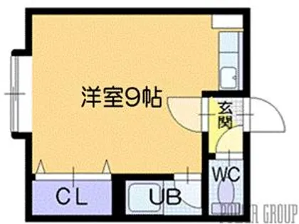 ドルチェヴィータ【3階】の間取り