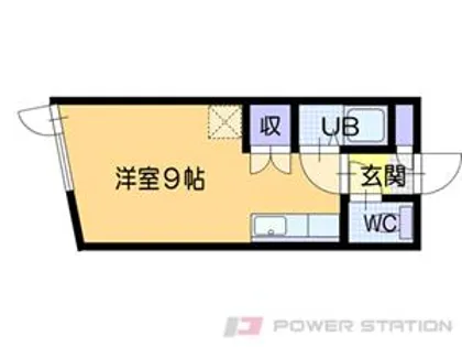 ノースシティ大麻Ⅲ【2階】の間取り