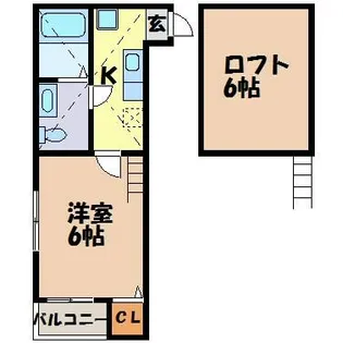 セモア百人町【1階】の間取り