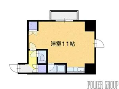パークヒルズ文京台【3階】の間取り