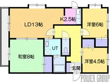 恵み野ハイム【2階】の間取り