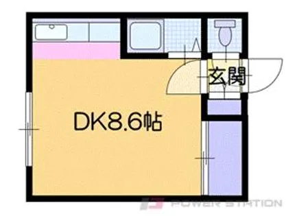 ラピュタ文京台【1階】の間取り