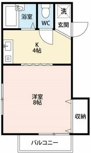 M・Oハイツ【2階】の間取り