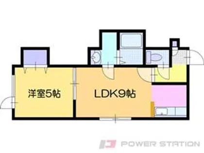グランツリーベ晴美【2階】の間取り