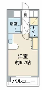 パルテンツァ【702号室】の間取り