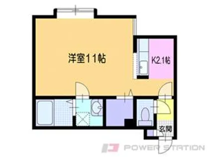 オリーブ【1階】の間取り