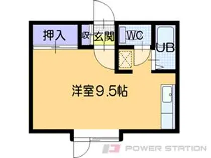 ベルノール文京台【1階】の間取り