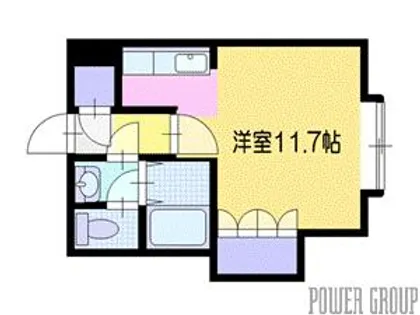 文京台レジデンスⅡ【3階】の間取り