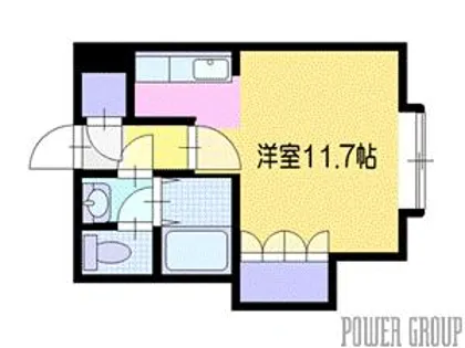 文京台レジデンスⅡ【3階】の間取り