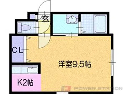 ミーナ【1階】の間取り