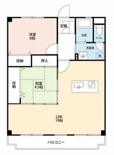 シェソワ東山【3階】の間取り