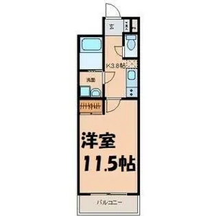 パラシオ【6階】の間取り