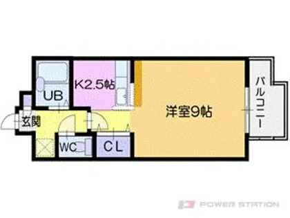 エクシード花園【2階】の間取り
