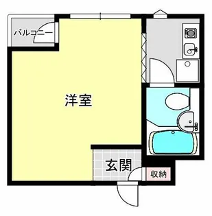 ルピナスコート【303号室】の間取り