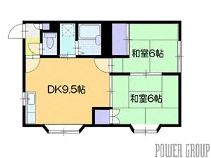 クレヨンハウス【3階】の間取り