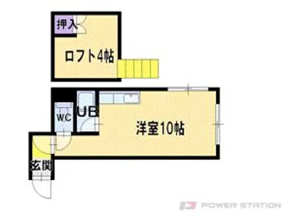 シャトル【1階】の間取り