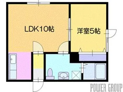 アーバン918【1階】の間取り