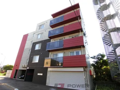 ネコオール野幌【5階】の外観