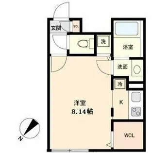 Branche覚王山【0406号室】の間取り