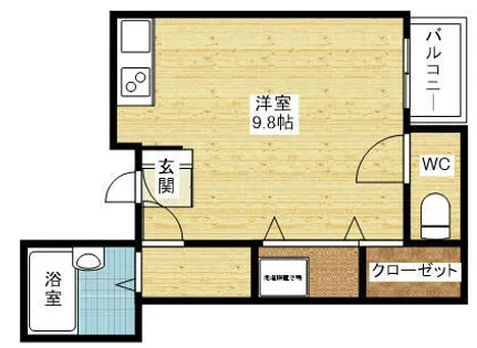 エヌエムヴァンセット【3階】の間取り