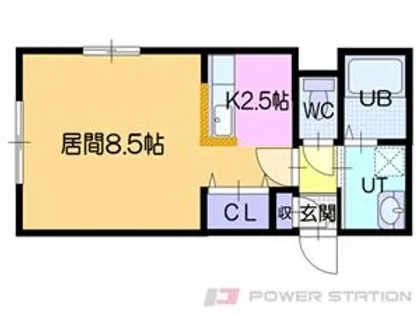 グランシエル【1階】の間取り