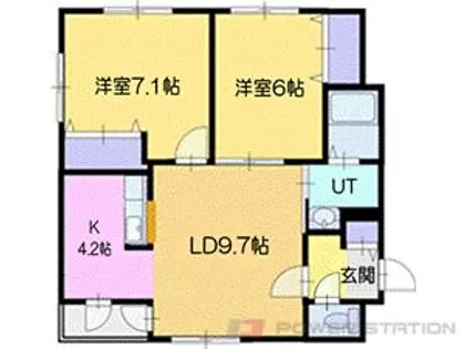 アルジャンイオ【1階】の間取り