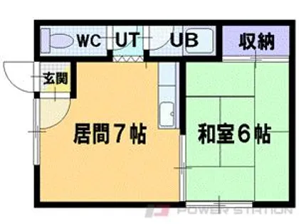 サイヴィレッジC棟【2階】の間取り