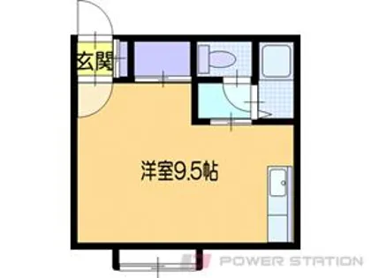 ベルノール文京台【1階】の間取り