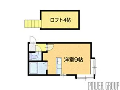 ラヴィ江別【3階】の間取り