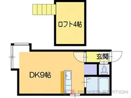 ランドマークⅠ【2階】の間取り