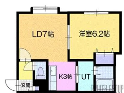 Kaiser(カイザー)【2階】の間取り