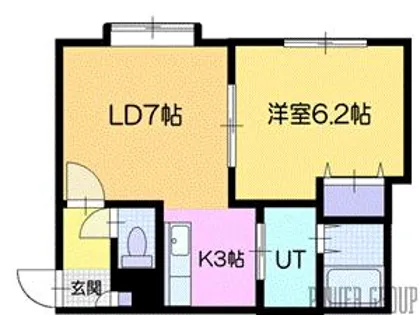 Kaiser(カイザー)【2階】の間取り