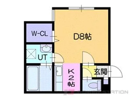 ポラリス柏陽【1階】の間取り