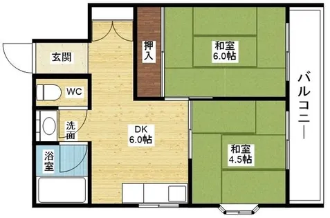 シャンボール淀川【3階】の間取り