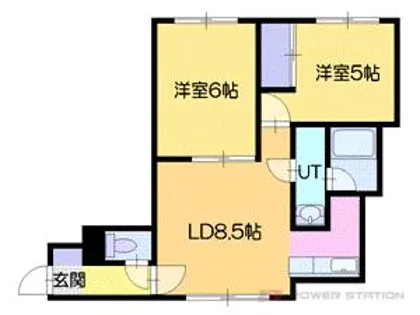 エポーズ02【2階】の間取り