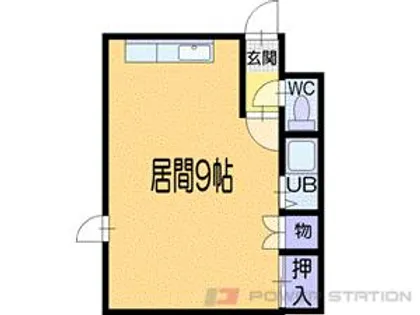 ライムライト1【1階】の間取り