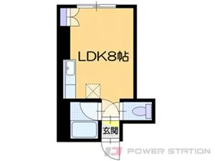 商大アビタシオン【2階】の間取り